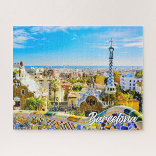 Puzzle Parc Guell, Barcelone, Espagne