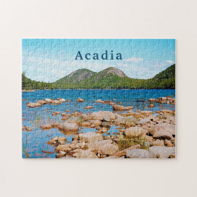 Puzzle Parc national Acadia Jordan Pond Nest Maine (Horizontal)