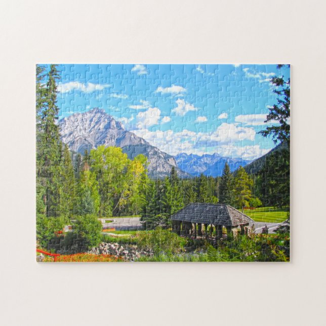 Puzzle Parc national Banff Alberta. (Horizontal)