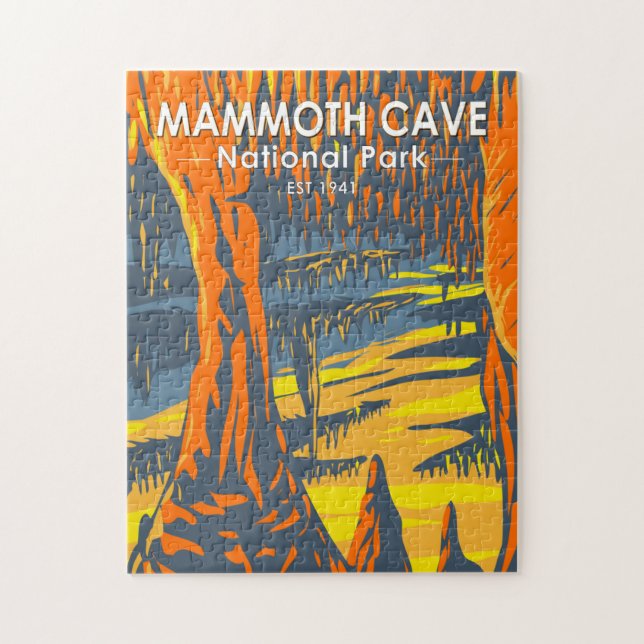 Puzzle Parc national de Mammoth Cave Kentucky (Vertical)