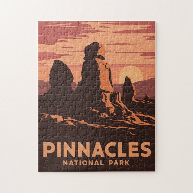 Puzzle Parc national de Pinnacles (Vertical)