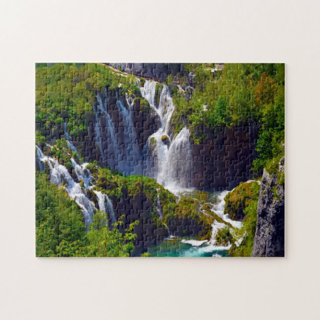 Puzzle Parc national de Plitvice. (Horizontal)