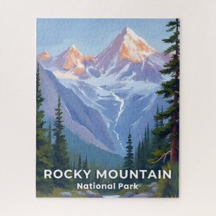 Puzzle Parc national de Rocky Mountain Colorado Art de vo