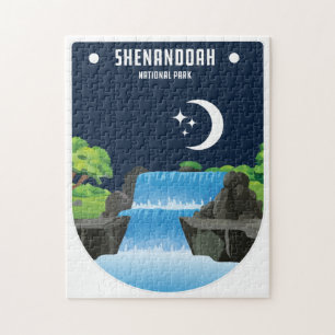 Puzzle Parc national de Shenandoah Nuit calme Virginie