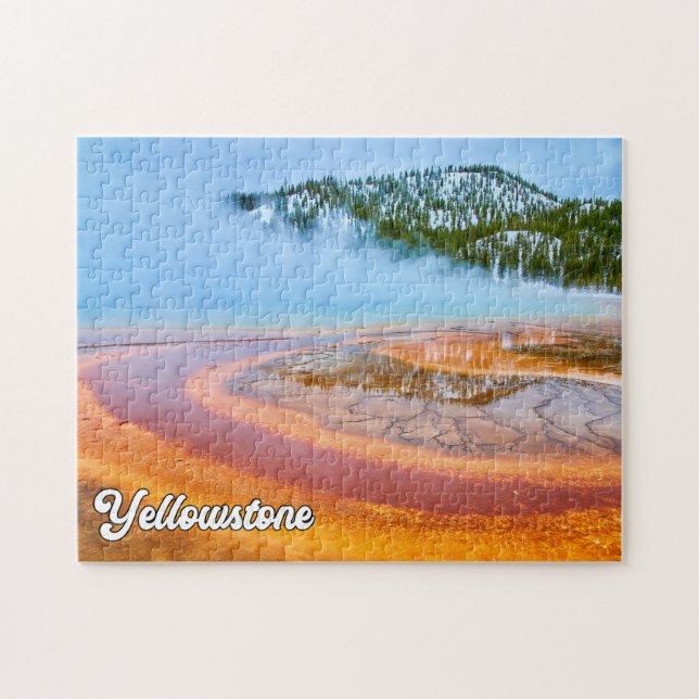 Puzzle Parc national de Yellowstone, États-Unis (Horizontal)