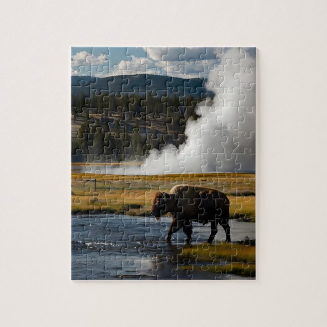 Puzzle Parc national de Yellowstone, USA (Vertical)