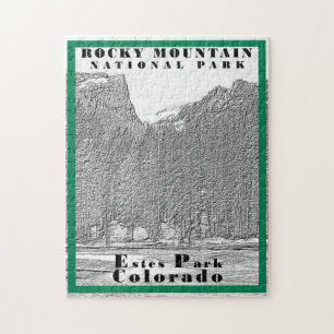 Puzzle Parc national des Rocheuses - 11x14 - 252 pc