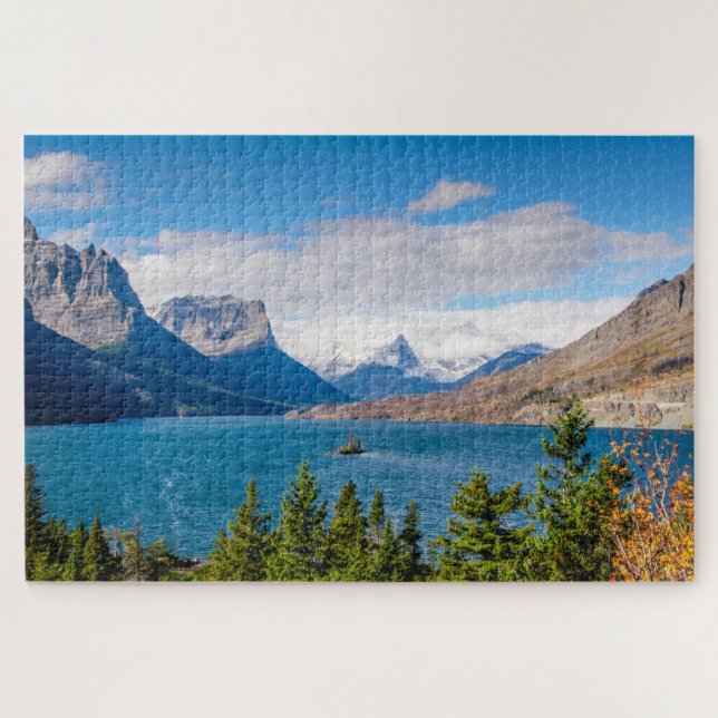 Puzzle Parc national du Glacier du lac St Mary (Horizontal)
