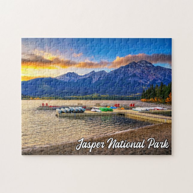Puzzle Parc national Jasper, Alberta, Canada (Horizontal)