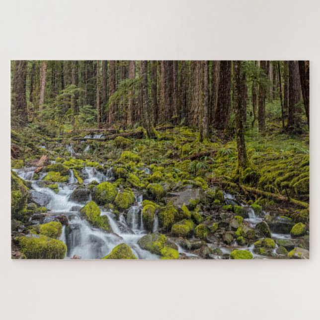 Puzzle Parc national olympique, État de Washington (Horizontal)
