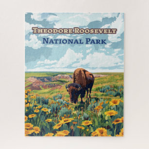 Puzzle Parc national Theodore Roosevelt Dakota du Nord