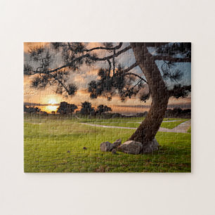 Puzzle Parcours de golf Sunset