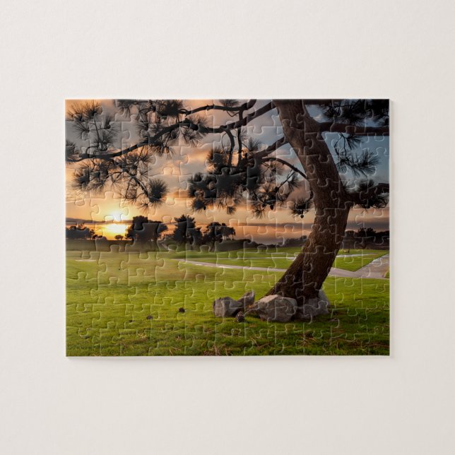 Puzzle Parcours de golf Sunset (Horizontal)