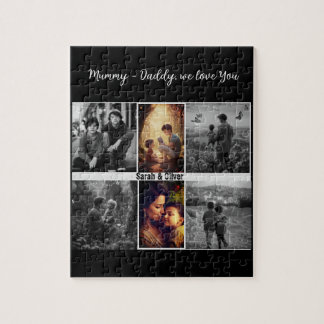 Puzzle Parents Avec Enfants Et Famille 6 Collage photo