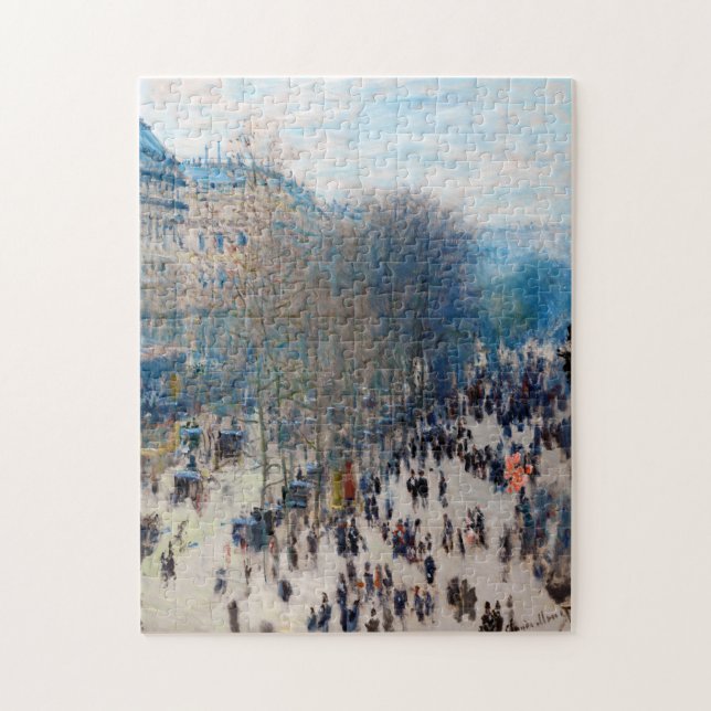 Puzzle Paris Boulevard, Claude Monet (Vertical)