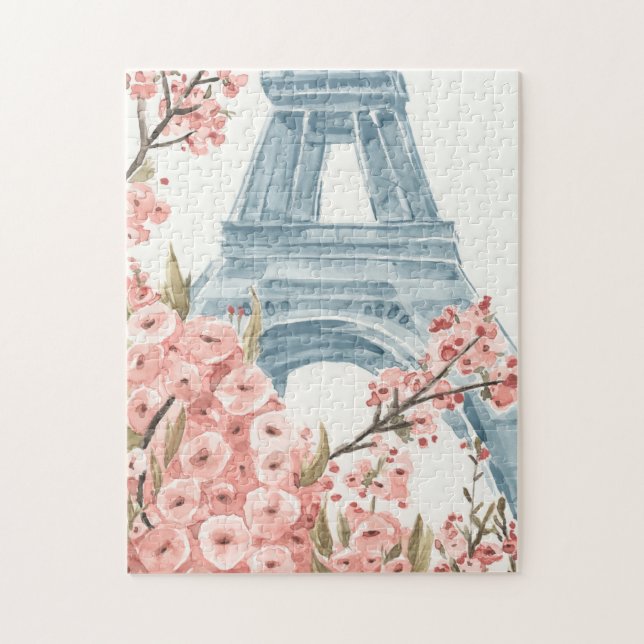 Puzzle Paris Cerise Blossoms (Vertical)
