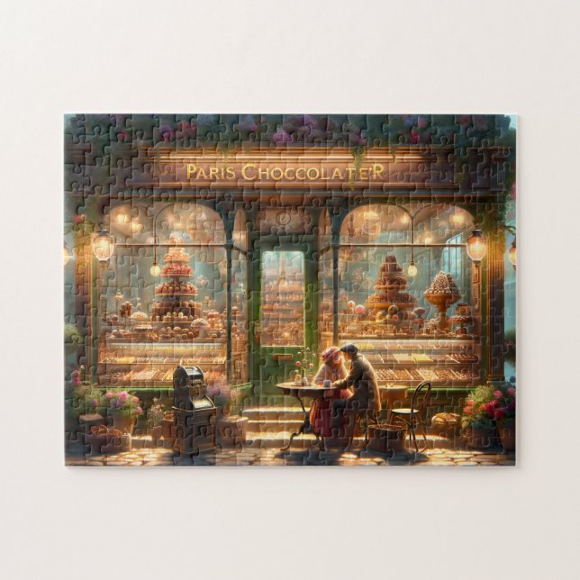 Puzzle Paris Chocolatier Lovers Sweet Rendezvous  (Horizontal)