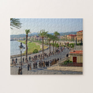 Puzzle Paris Nice Cyclistes À Nice 19 Mars 1933