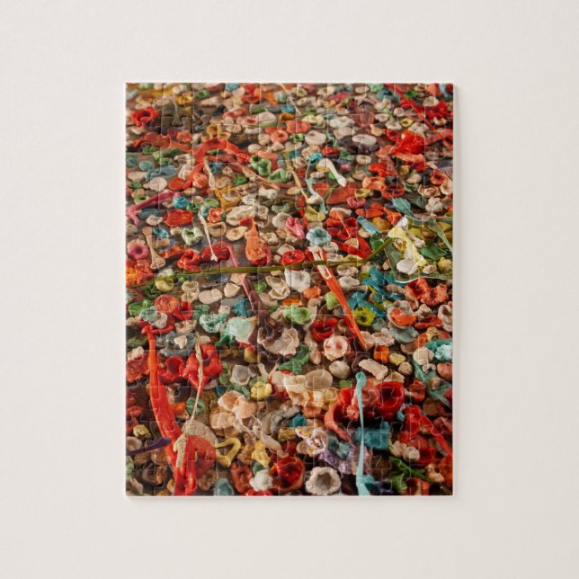 Puzzle Paroi de gomme colorée (Vertical)