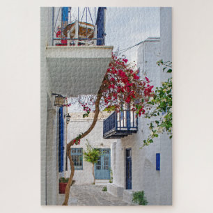 Puzzle Paros Parikia Allée d'été