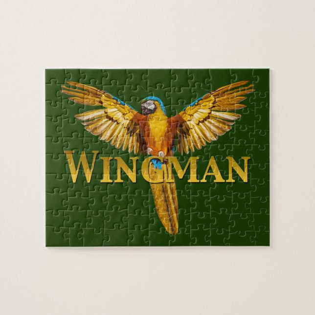 Puzzle Parrot Wingman (Horizontal)