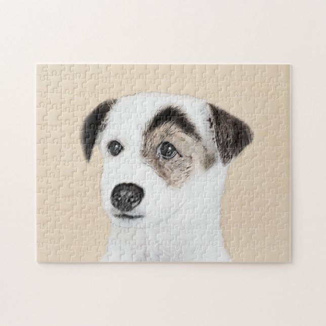 Puzzle Parson Jack Russell Terrier Peinture - Chien Art (Horizontal)