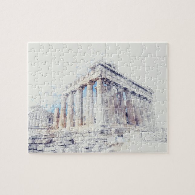 Puzzle Parthénon des sites antiques à Athènes, Grèce (Horizontal)