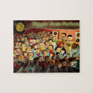 Puzzle Partie de reggae de patron