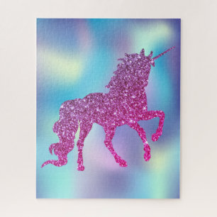 Puzzle Parties scintillant Abstraite tendance Unicorn