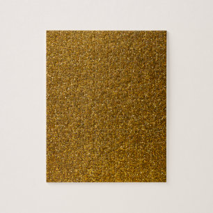 Puzzle Parties scintillantes d'or