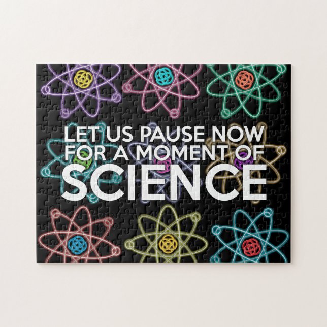 PUZZLE PARVIONS MAINTENANT D'UN MOMENT DE SCIENCE (Horizontal)