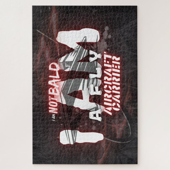 Puzzle Pas chauve, armée (Vertical)