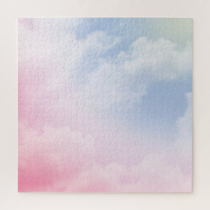 Puzzle Pastel Clouds : Motif Arrière - plan serein
