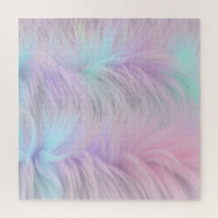 Puzzle Pastel Rainbow Fur
