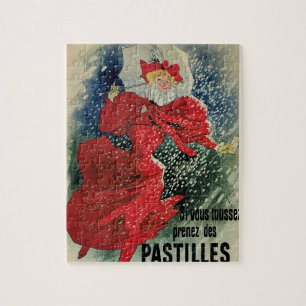 Puzzle Pastilles Geraudel Art Nouveau vintage pour la tou