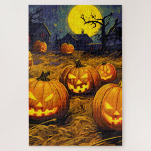 Puzzle Patch Citrouille Halloween