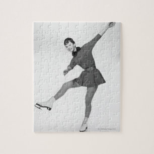 Puzzle Patinage artistique de femme