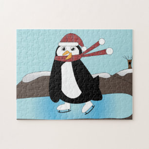 Puzzle Patinage sur glace Pingouin
