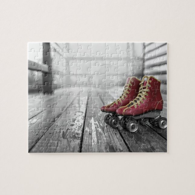 Puzzle Patins à rouleaux Vintages (Horizontal)