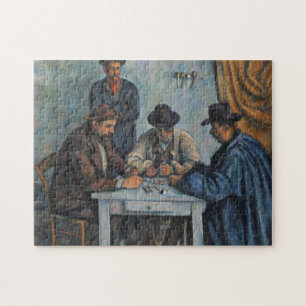 Puzzle Paul Cezanne   les joueurs de carte