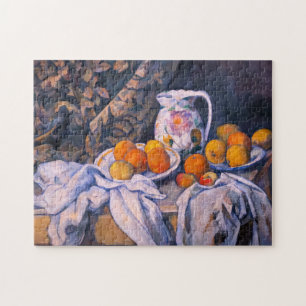 Puzzle Paul Cezanne - Nature morte avec rideau