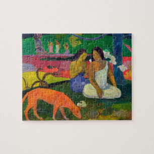 Puzzle Paul Gauguin   Arearea (le chien rouge), 1892