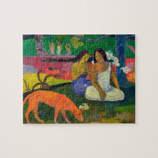 Puzzle Paul Gauguin | Arearea (le chien rouge), 1892 (Horizontal)