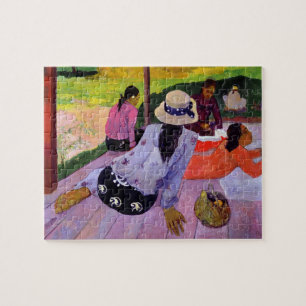 Puzzle Paul Gauguin la sièste, 1891-2 (huile sur la