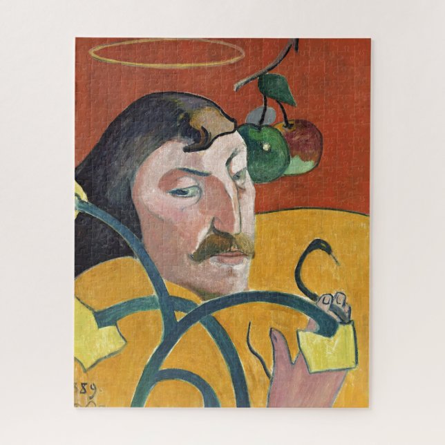 Puzzle Paul Gauguin Self Portrait Art Peinture (Vertical)
