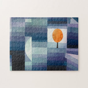 Puzzle Paul Klee Abstrait Tree Blue Peinture