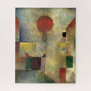 Puzzle Paul Klee Ballons rouges Tableau Abstrait