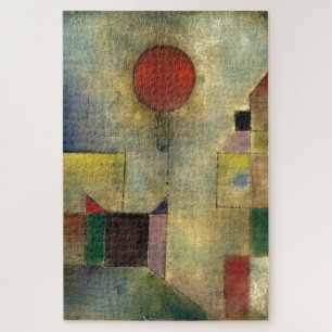 Puzzle Paul Klee Ballons rouges Tableau Abstrait