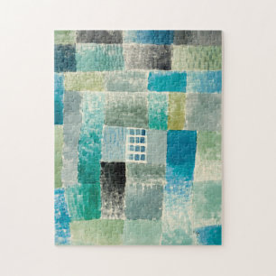 Puzzle Paul Klee, Première Maison dans un règlement - Col
