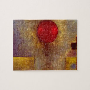 Puzzle Paul Klee Red Balloon Abstract Colorful Art